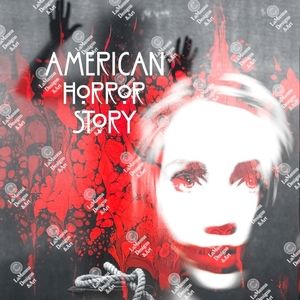 "Help" Inspired by American Horror Story -Original Artwork 8 1/2" x 11" Print